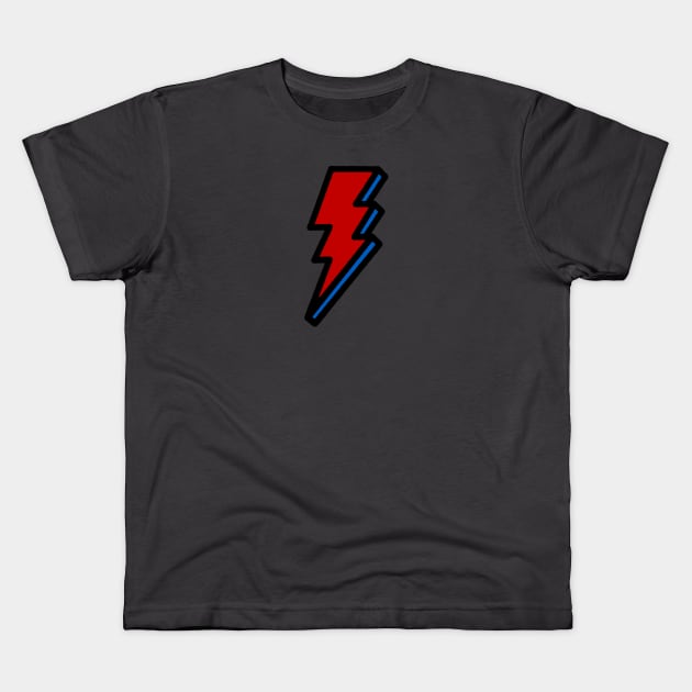 lightning Kids T-Shirt by Harley Warren
